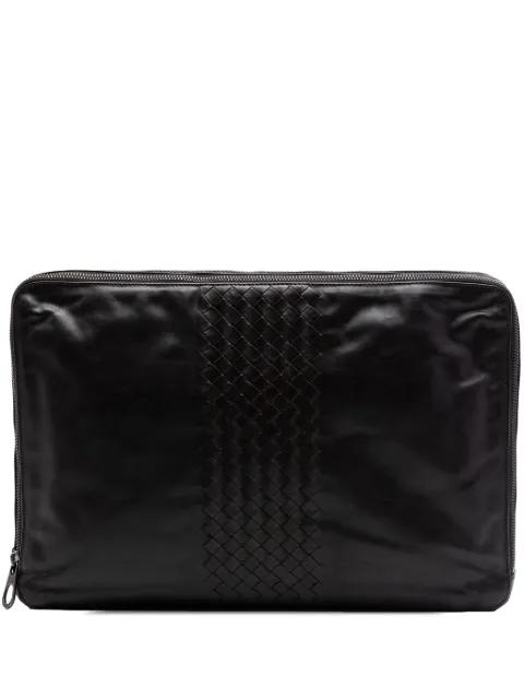 2012-2026 Intrecciato Trimmed Nappa Document Case clutch bag by BOTTEGA VENETA 