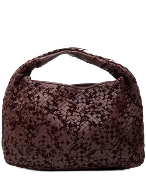 2012-2026 Medium Velvet Speckled Nappa Intrecciato Veneta hobo bag by BOTTEGA VENETA 