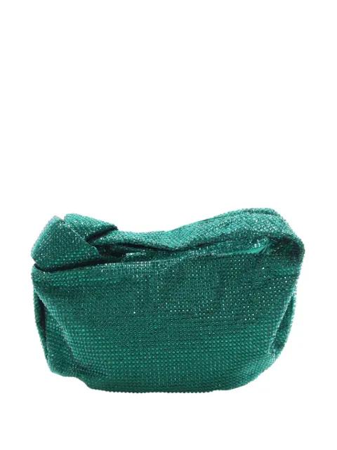2012-2026 Mini Crystal Embellished Satin Jodie hobo bag by BOTTEGA VENETA 