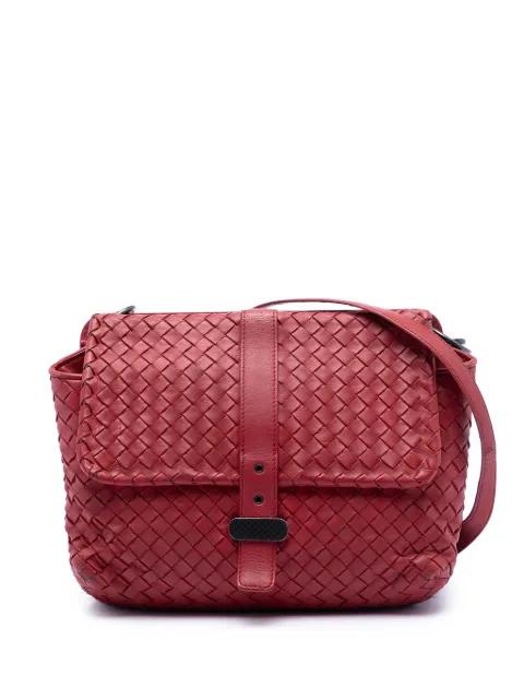 2012-2026 Nappa Intrecciato Double Sided Flap Messenger Bag crossbody bag by BOTTEGA VENETA 