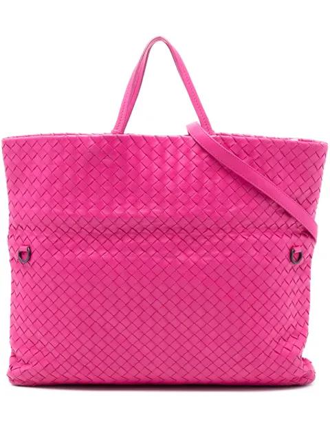 2012-2026 Nappa Intrecciato Fold Over Tote satchel by BOTTEGA VENETA 