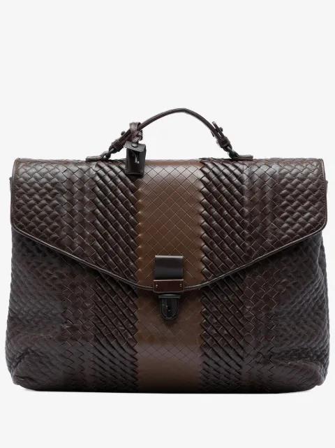 2012-2026 Nappa Intreccio Imperatore business bag by BOTTEGA VENETA 