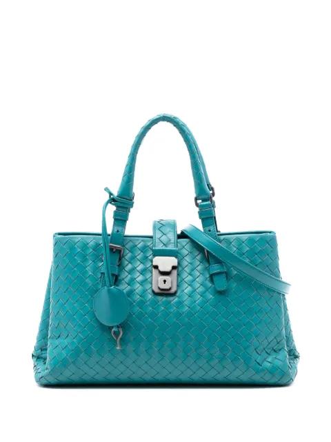 2012-2026 Small Nappa Intrecciato Roma satchel by BOTTEGA VENETA 