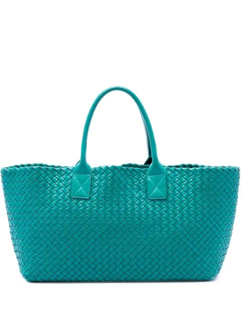 2020 Medium Nappa Intrecciato Cabat tote bag by BOTTEGA VENETA 