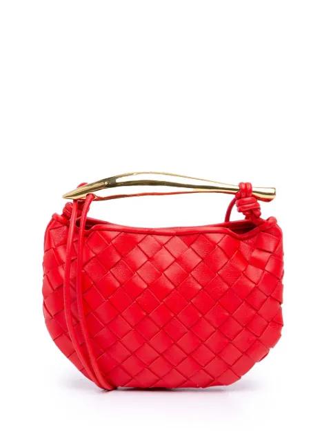 2021-2025 Baby Lambskin Intrecciato Sardine satchel by BOTTEGA VENETA 