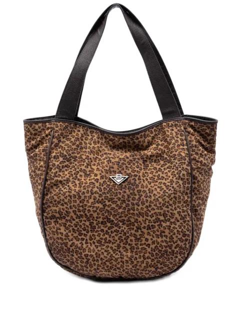 20th Century Nylon Leopard Print tote bag by BOTTEGA VENETA 