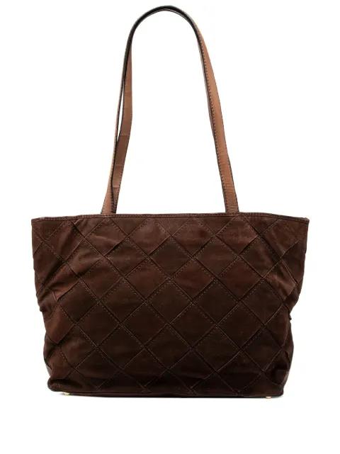 20th Century Suede Intrecciato tote bag by BOTTEGA VENETA 