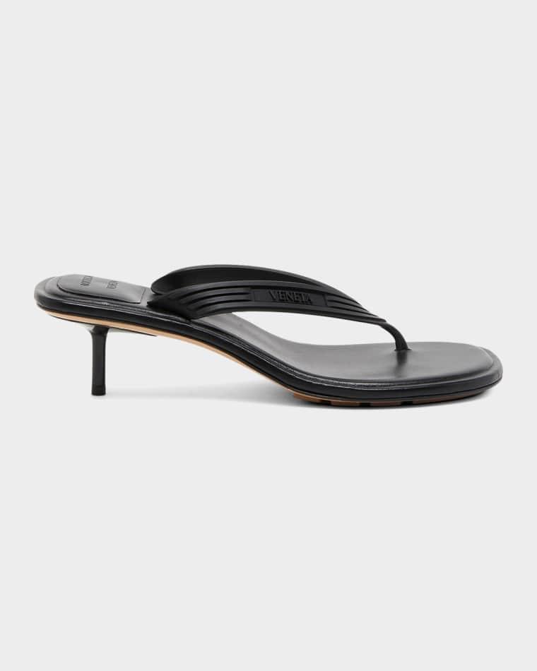 50mm Sampieri Kitten-Heel Sandals by BOTTEGA VENETA