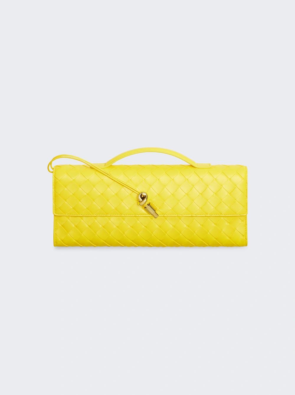 Andiamo Clutch Sulfur  | The Webster by BOTTEGA VENETA