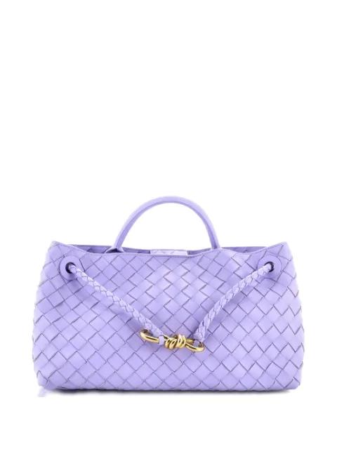 Andiamo East West Top Handle Bag Intrecciato Nappa Small satchel by BOTTEGA VENETA 