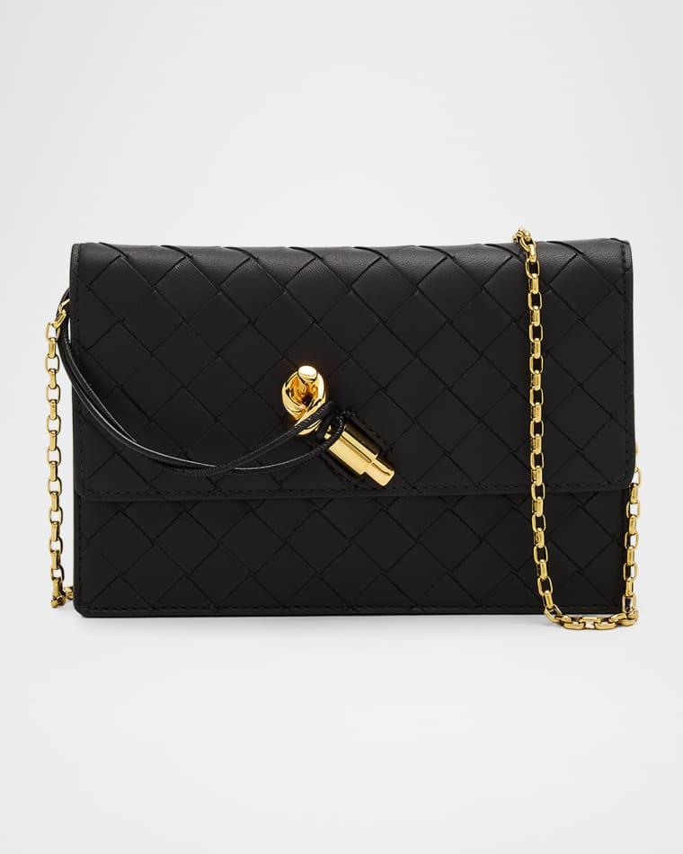 Andiamo Leather Chain Pouch Bag by BOTTEGA VENETA