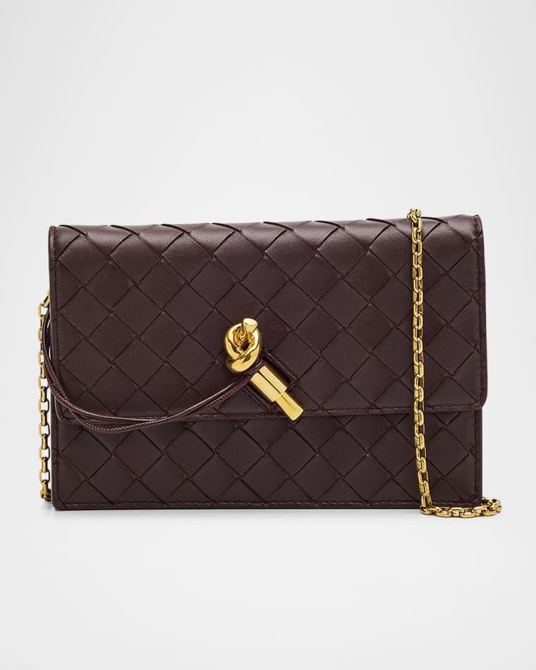 Andiamo Leather Chain Pouch Bag by BOTTEGA VENETA