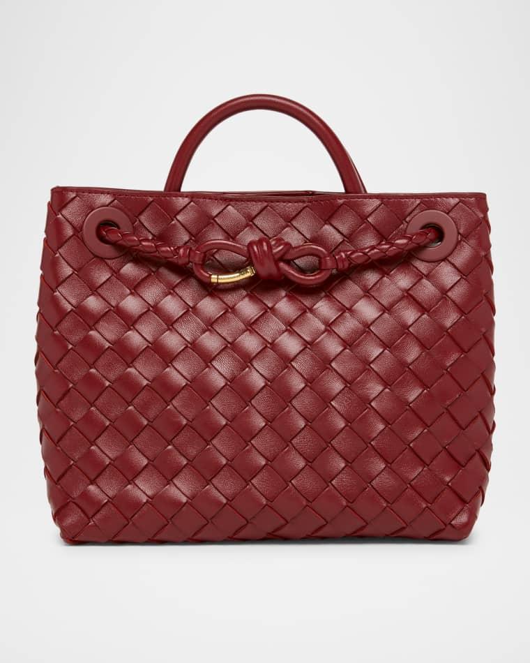 Andiamo Small Leather Tote Bag by BOTTEGA VENETA