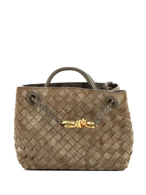 Andiamo Top Handle Bag Intrecciato Nappa Small satchel by BOTTEGA VENETA 
