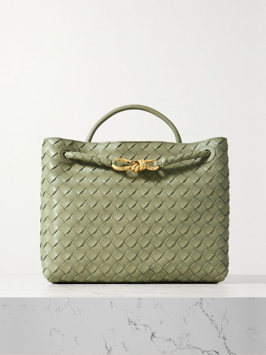 Andiamo medium Intrecciato leather tote by BOTTEGA VENETA