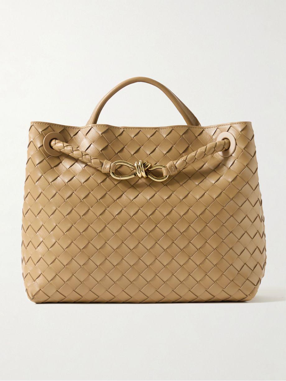 Andiamo medium Intrecciato leather tote by BOTTEGA VENETA