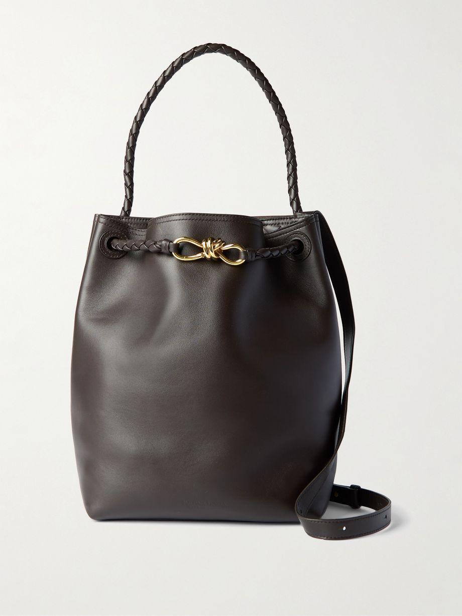 Andiamo medium leather bucket bag by BOTTEGA VENETA