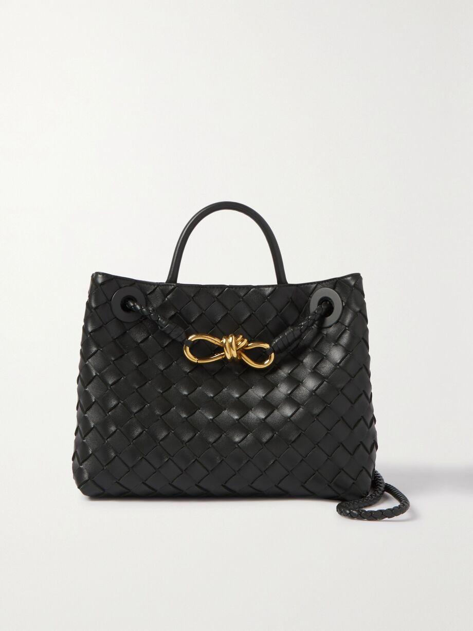 Andiamo small Intrecciato leather tote by BOTTEGA VENETA