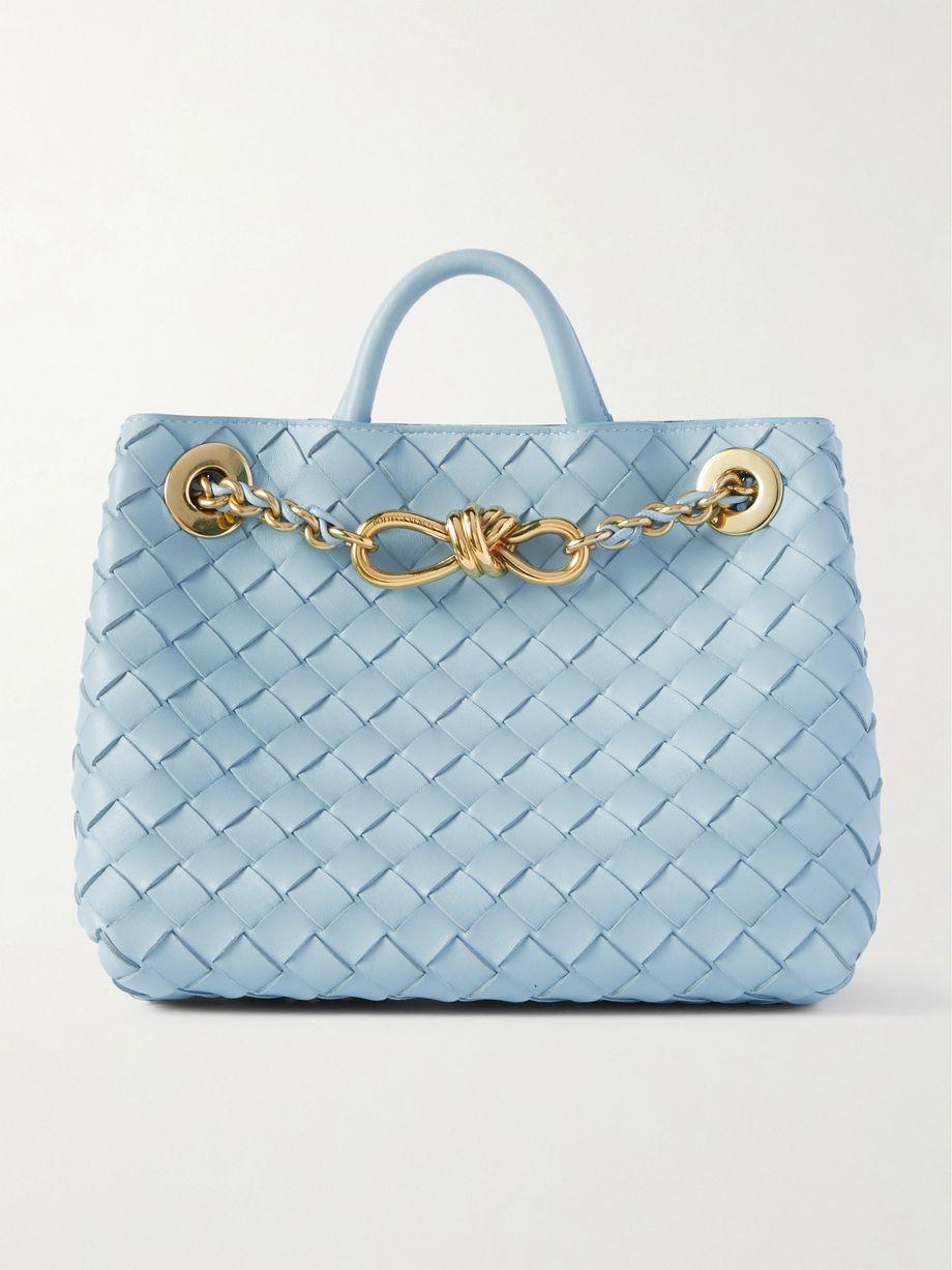 Andiamo small Intrecciato leather tote by BOTTEGA VENETA