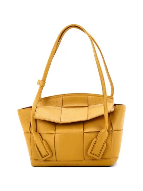 Arco Bag Maxi Intrecciato Leather Small shoulder bag by BOTTEGA VENETA 