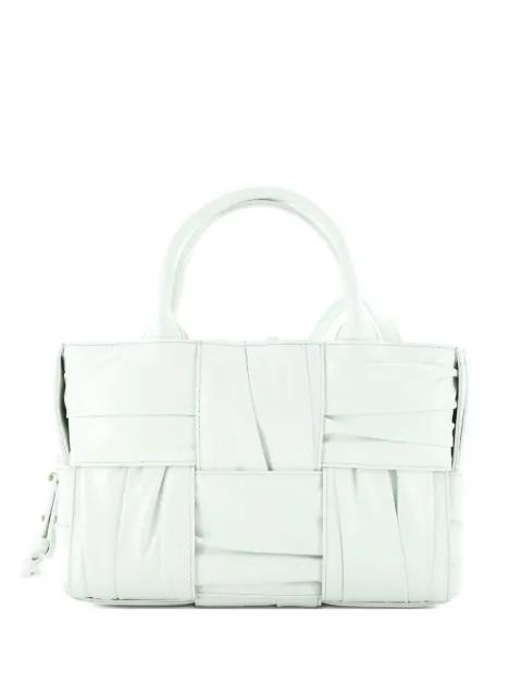 Arco Maxi Intrecciato Plisse Leather Mini tote bag by BOTTEGA VENETA 