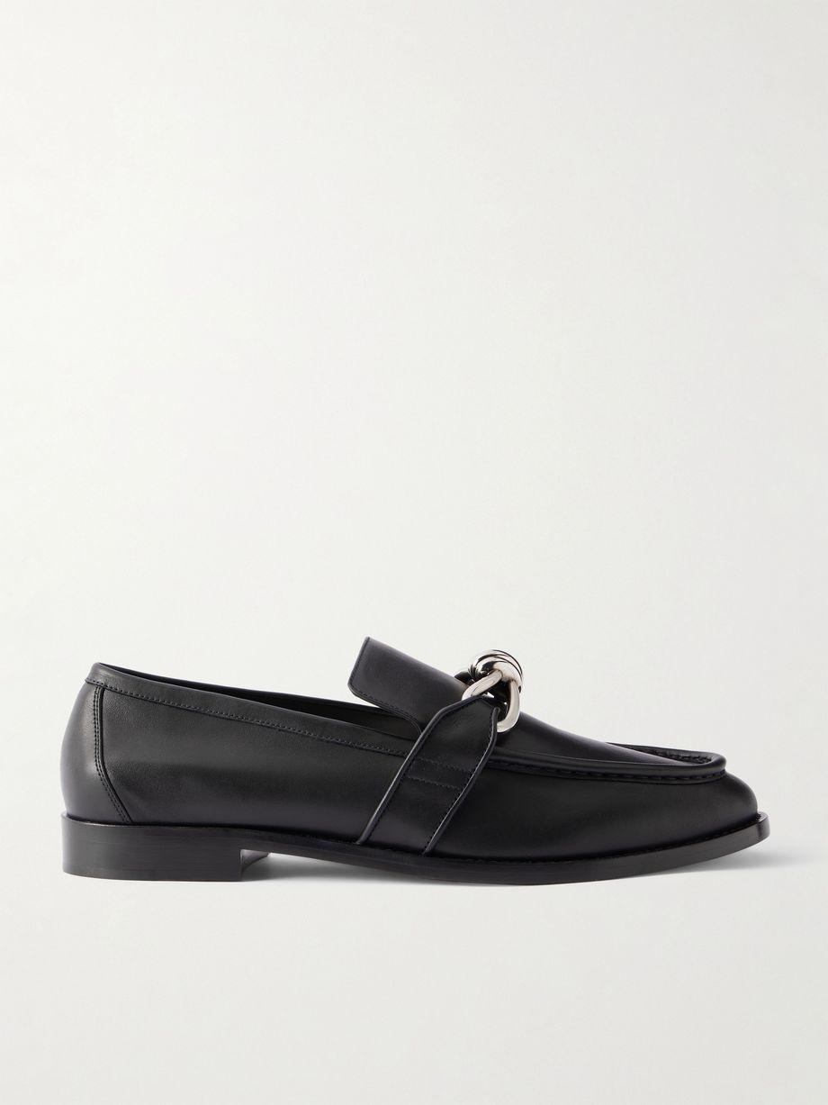 Astaire Knot-Detailed Leather Loafers by BOTTEGA VENETA
