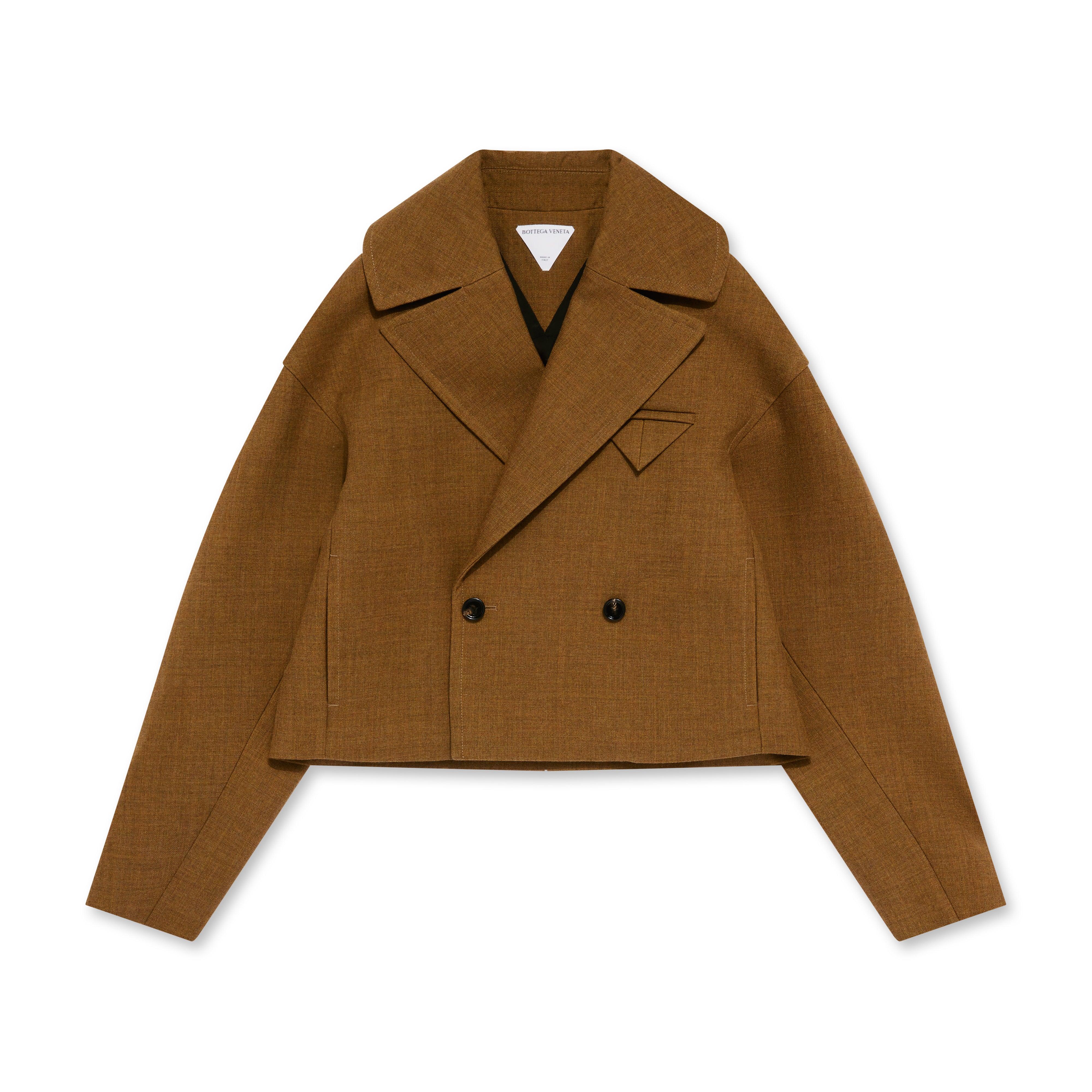 BOTTEGA VENETA - Women's Structured Split Wool Blouson