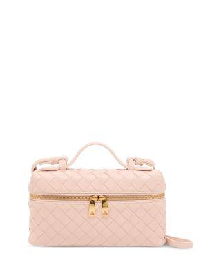 Bang Bang Intrecciato Leather Vanity Case by BOTTEGA VENETA
