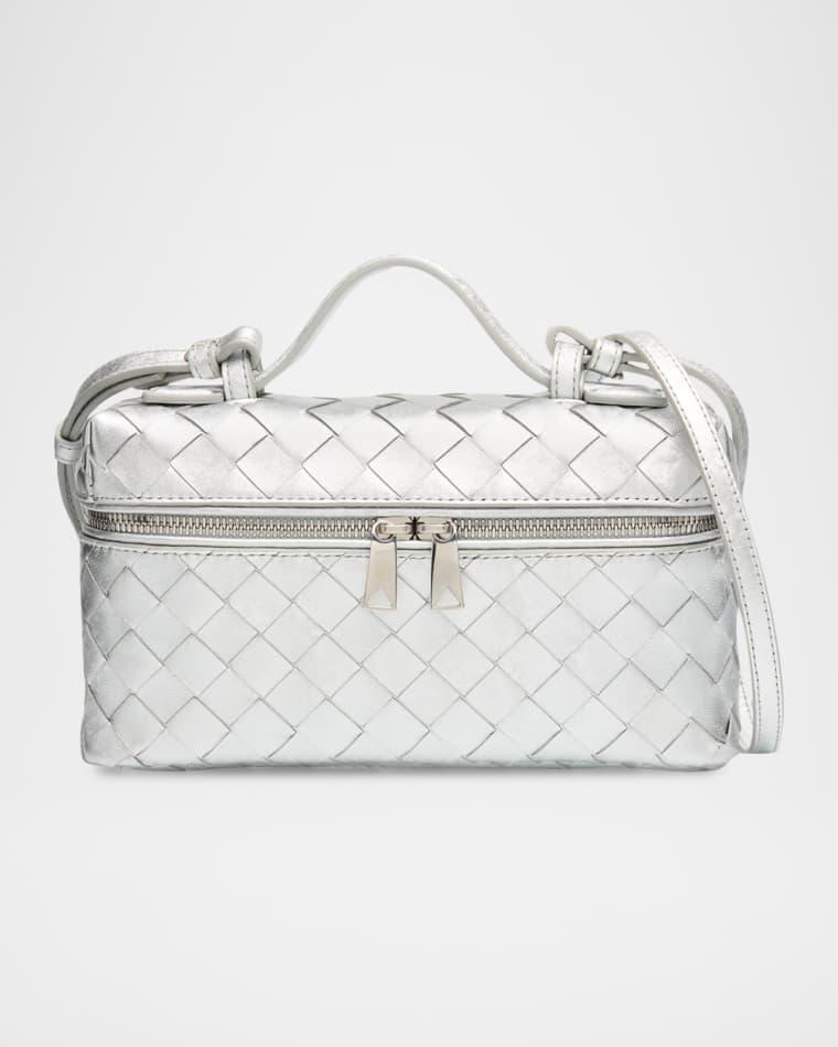 Bang Bang Laminated Leather Vanity Crossbody Bag by BOTTEGA VENETA