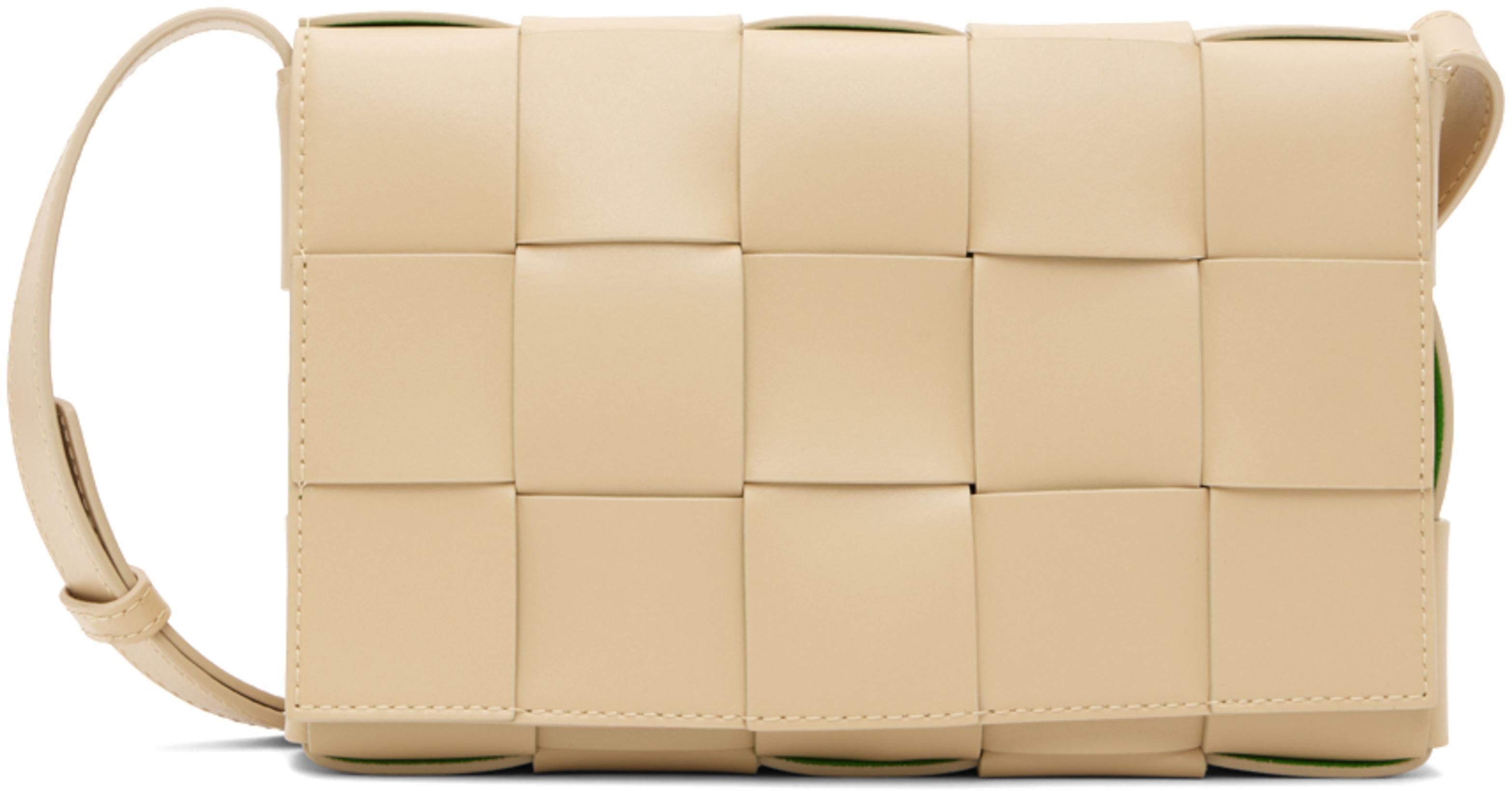 Beige Cassette Bag by BOTTEGA VENETA