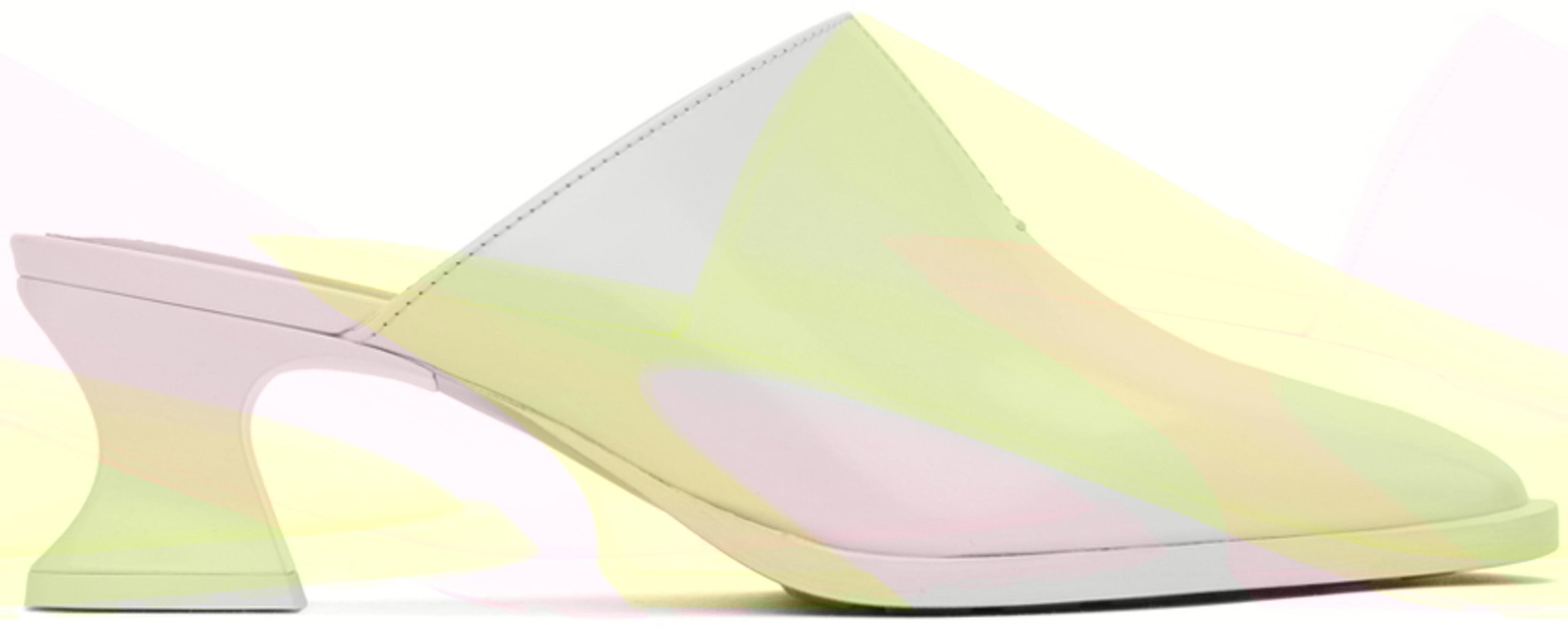 Beige Cha-Cha Mules by BOTTEGA VENETA