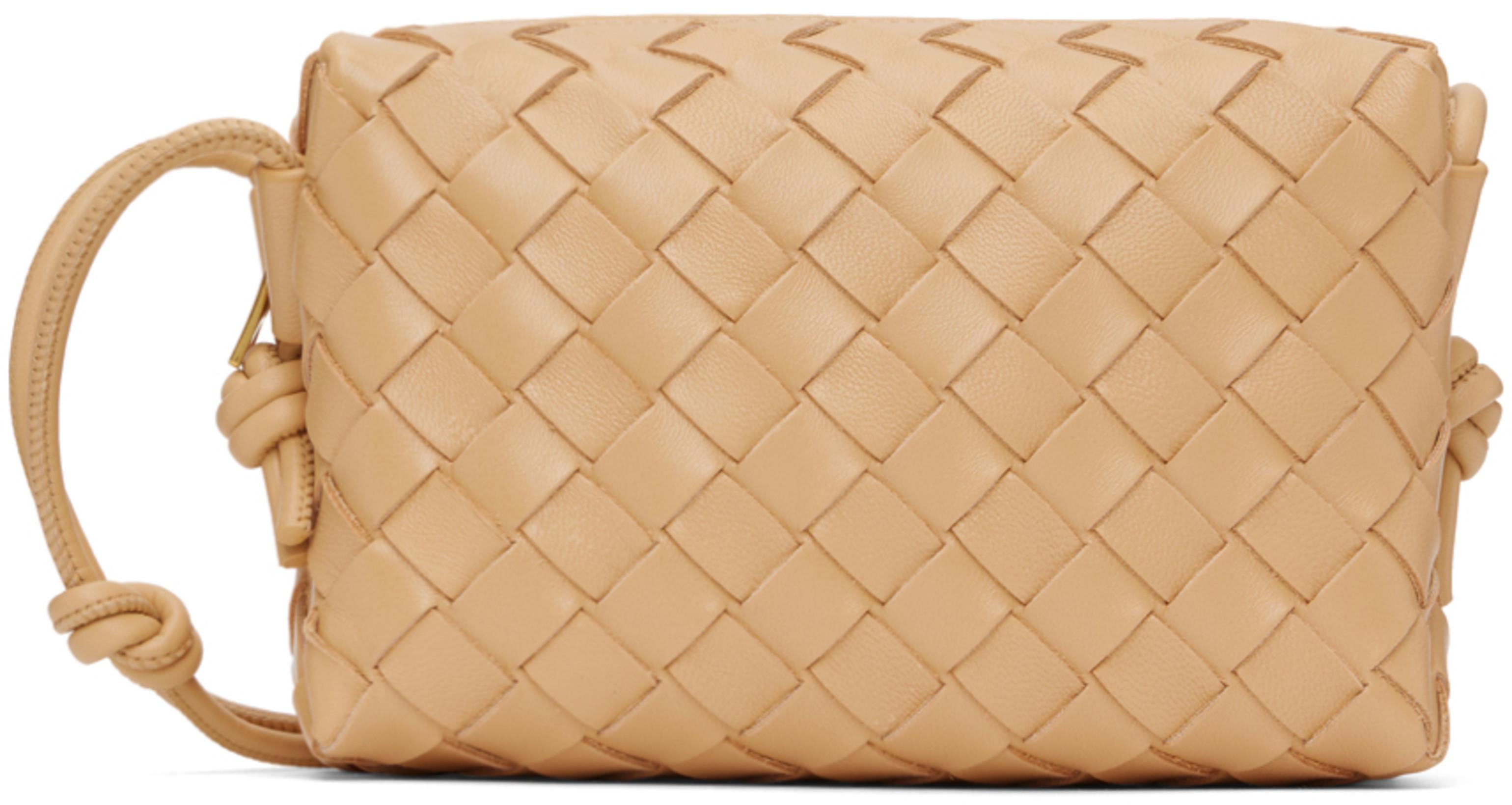 Beige Mini Loop Camera Bag by BOTTEGA VENETA