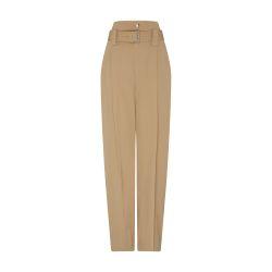 Belted cotton pants by BOTTEGA VENETA