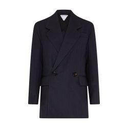 Belted wool jacket by BOTTEGA VENETA
