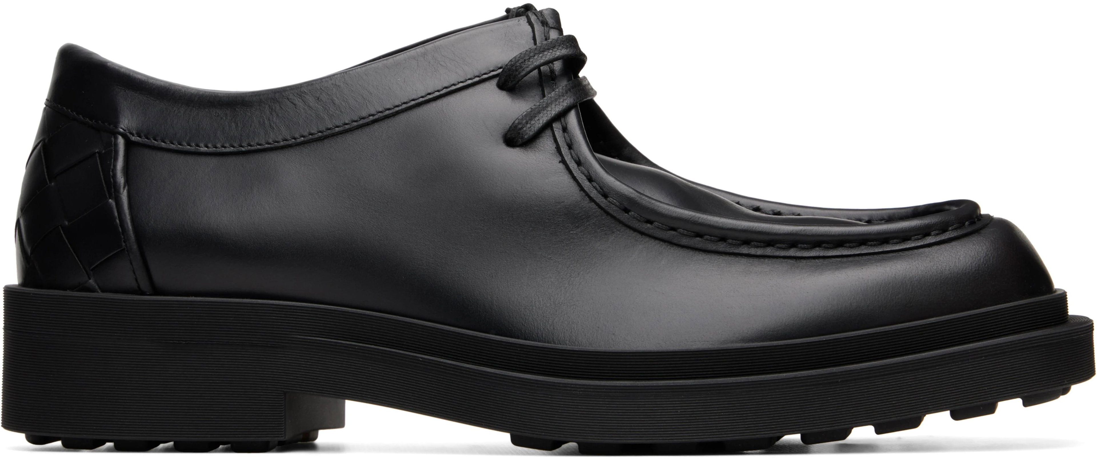 Black Ben Derbys by BOTTEGA VENETA