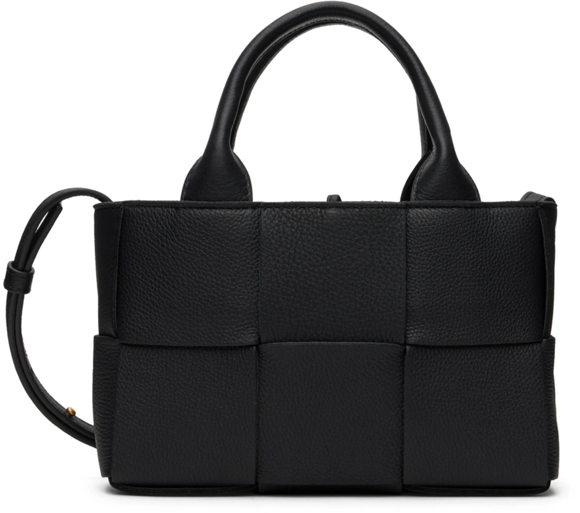 Black Candy Arco Tote by BOTTEGA VENETA