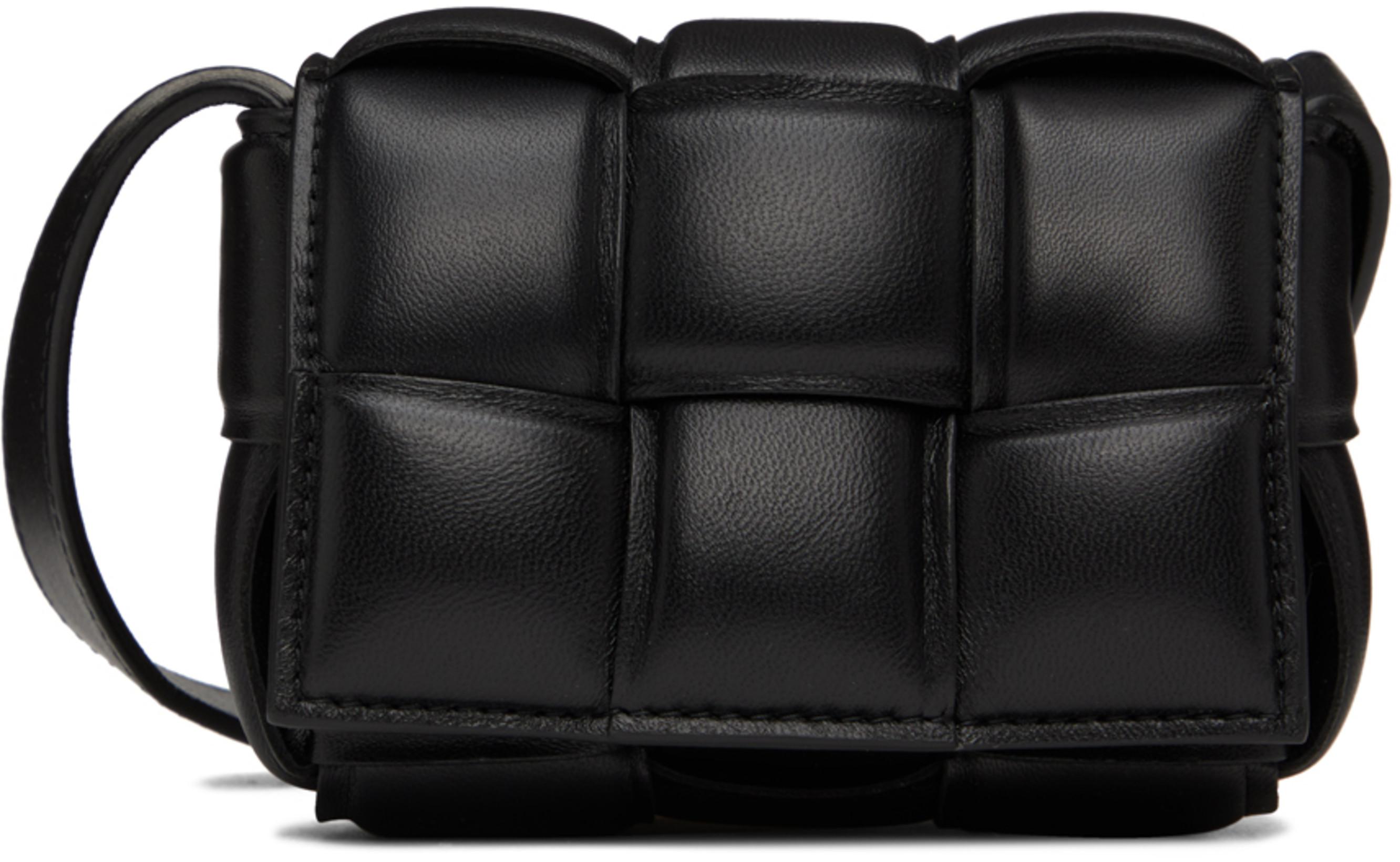Black Candy Padded Cassette Bag by BOTTEGA VENETA