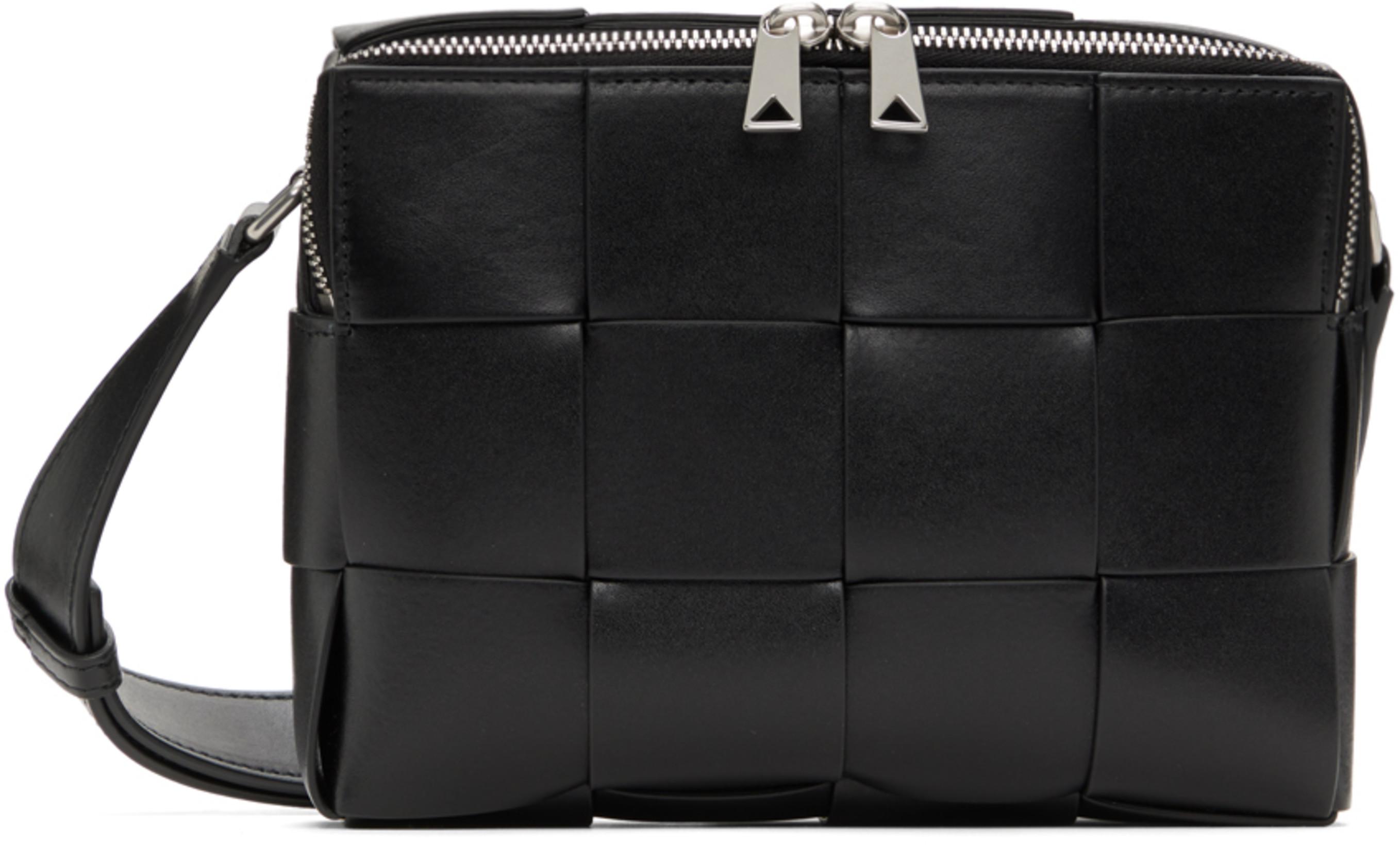 Black Cassette Camera Bag by BOTTEGA VENETA