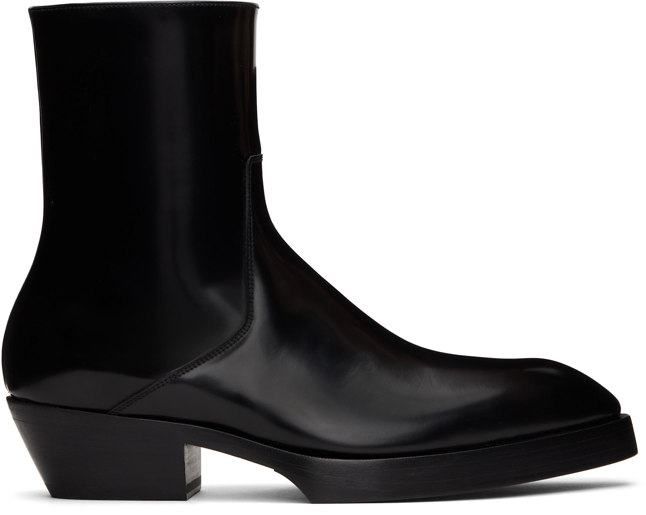 Black Dalton Boots by BOTTEGA VENETA