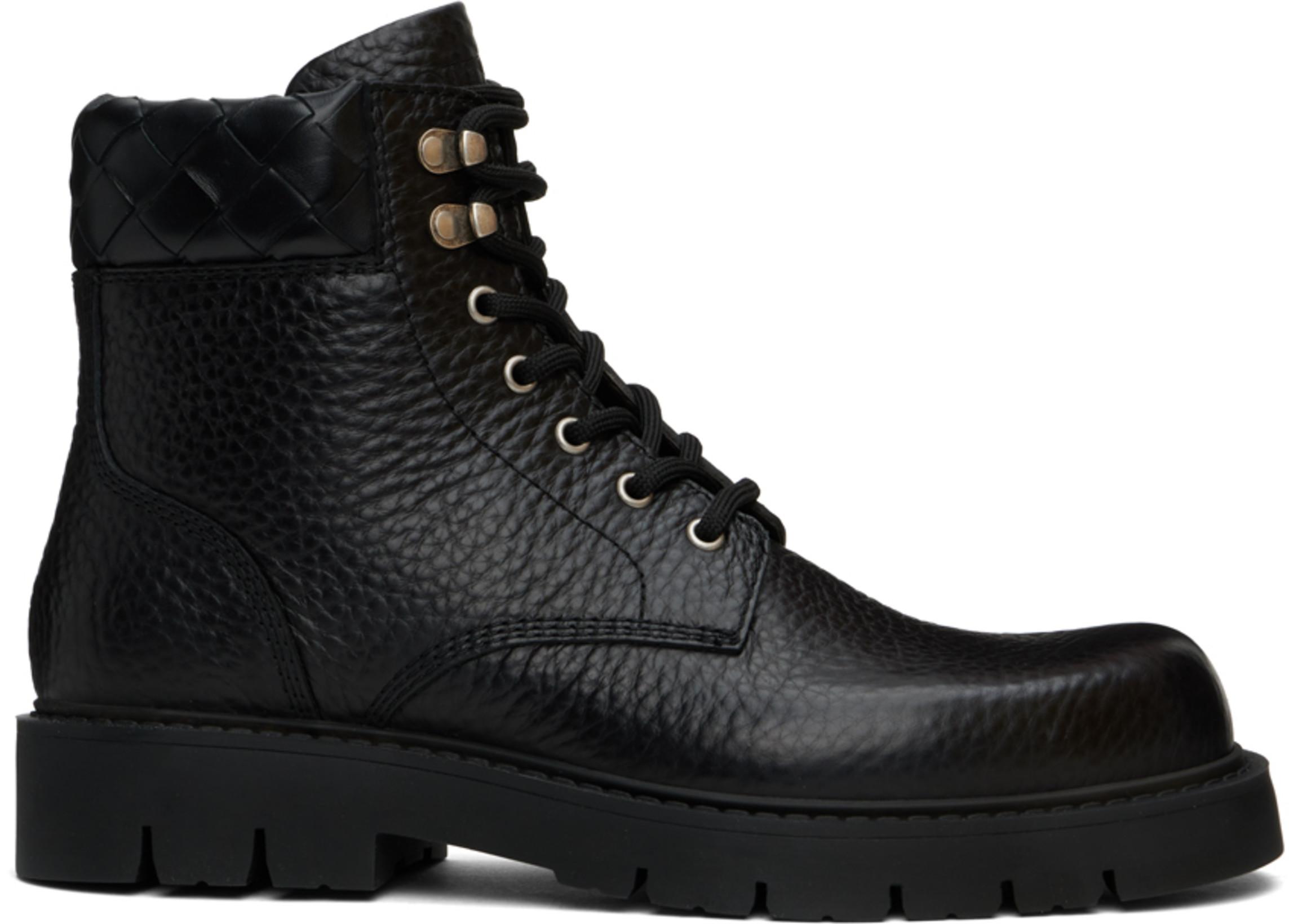 Black Haddock Boots by BOTTEGA VENETA