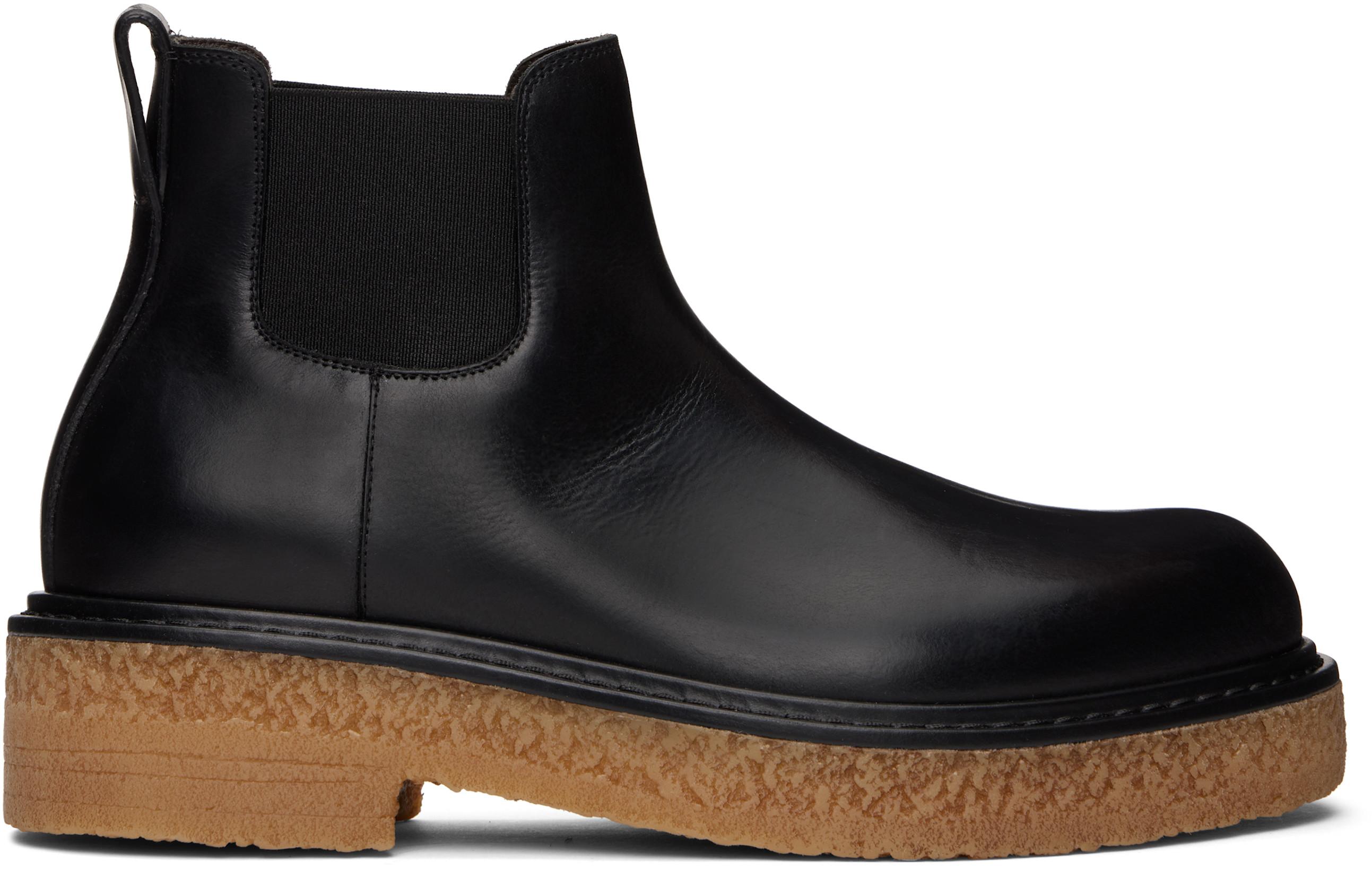 Black Haddock Chelsea Boots by BOTTEGA VENETA