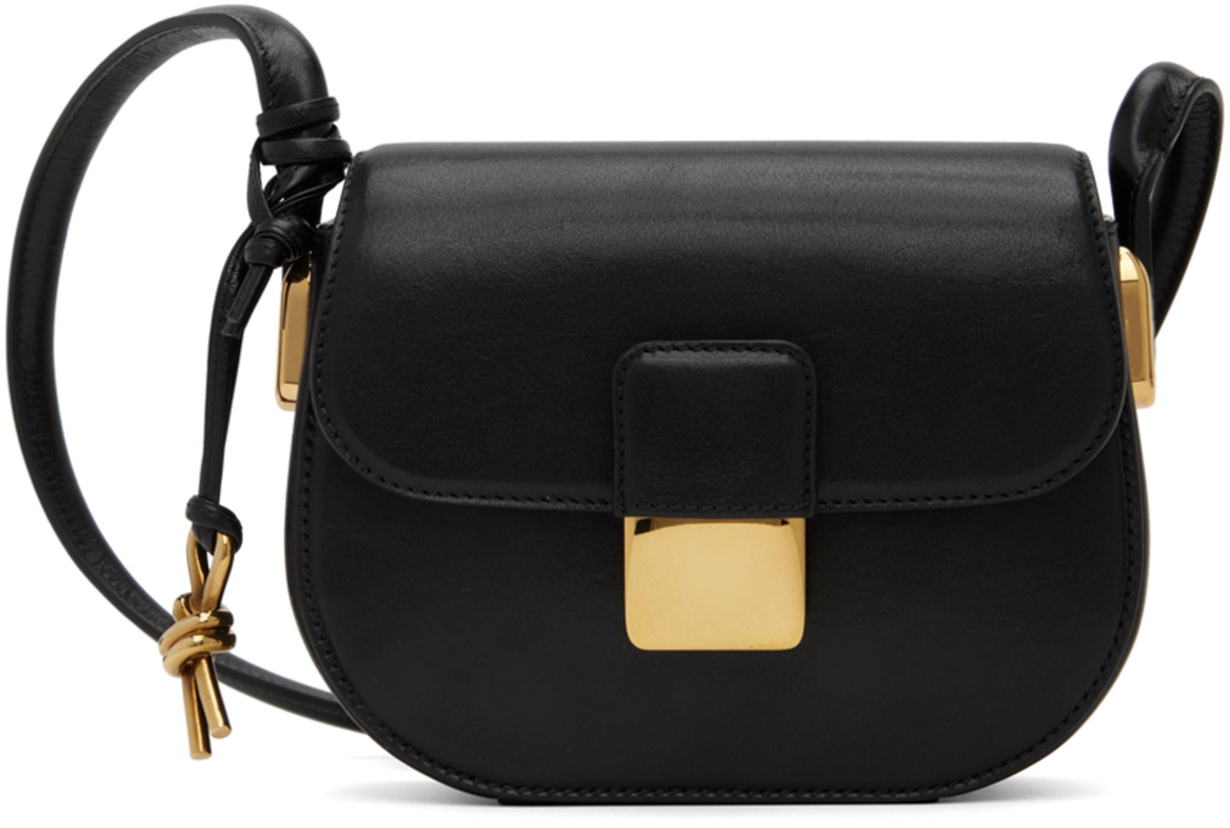 Black Mini Desiree Crossbody Bag by BOTTEGA VENETA