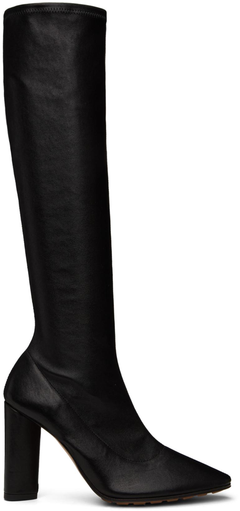 Black Pointed Boots by BOTTEGA VENETA