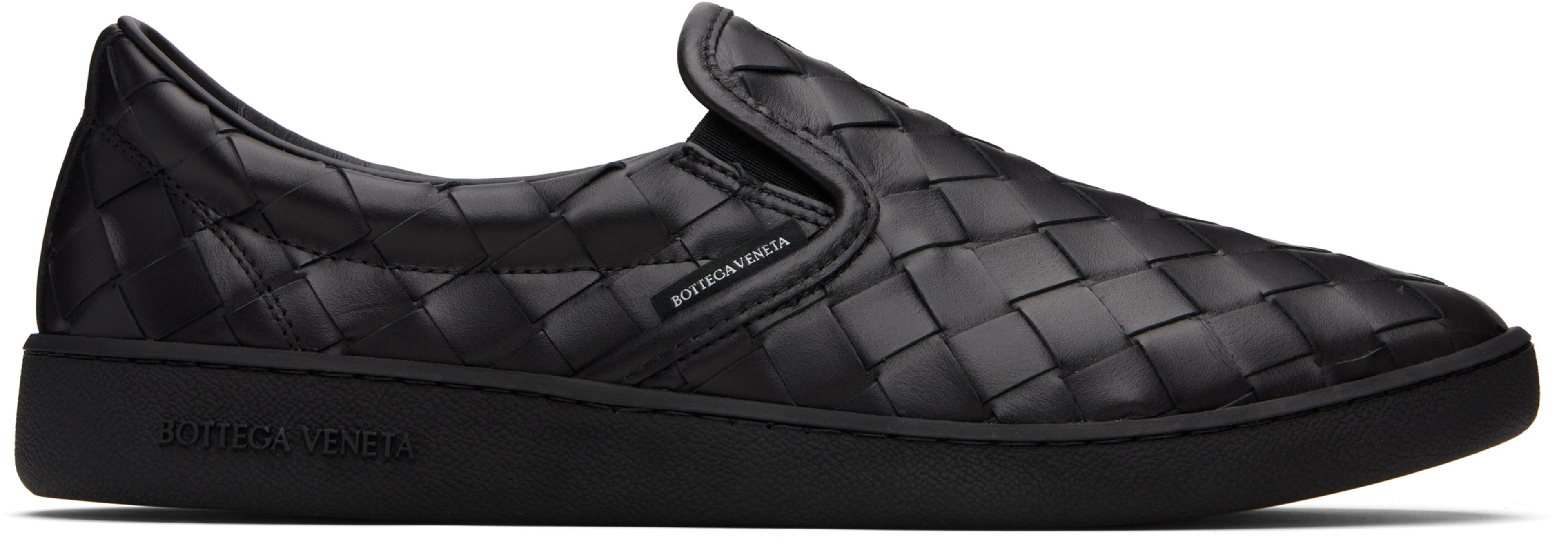 Black Sawyer Sneakers by BOTTEGA VENETA
