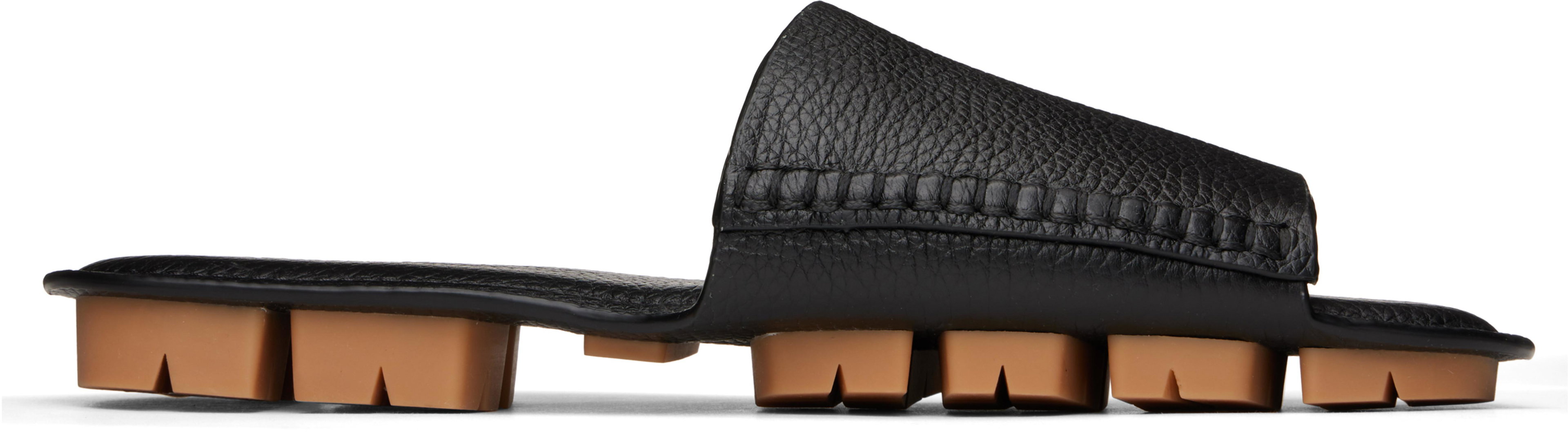 Black Shore Sandals by BOTTEGA VENETA