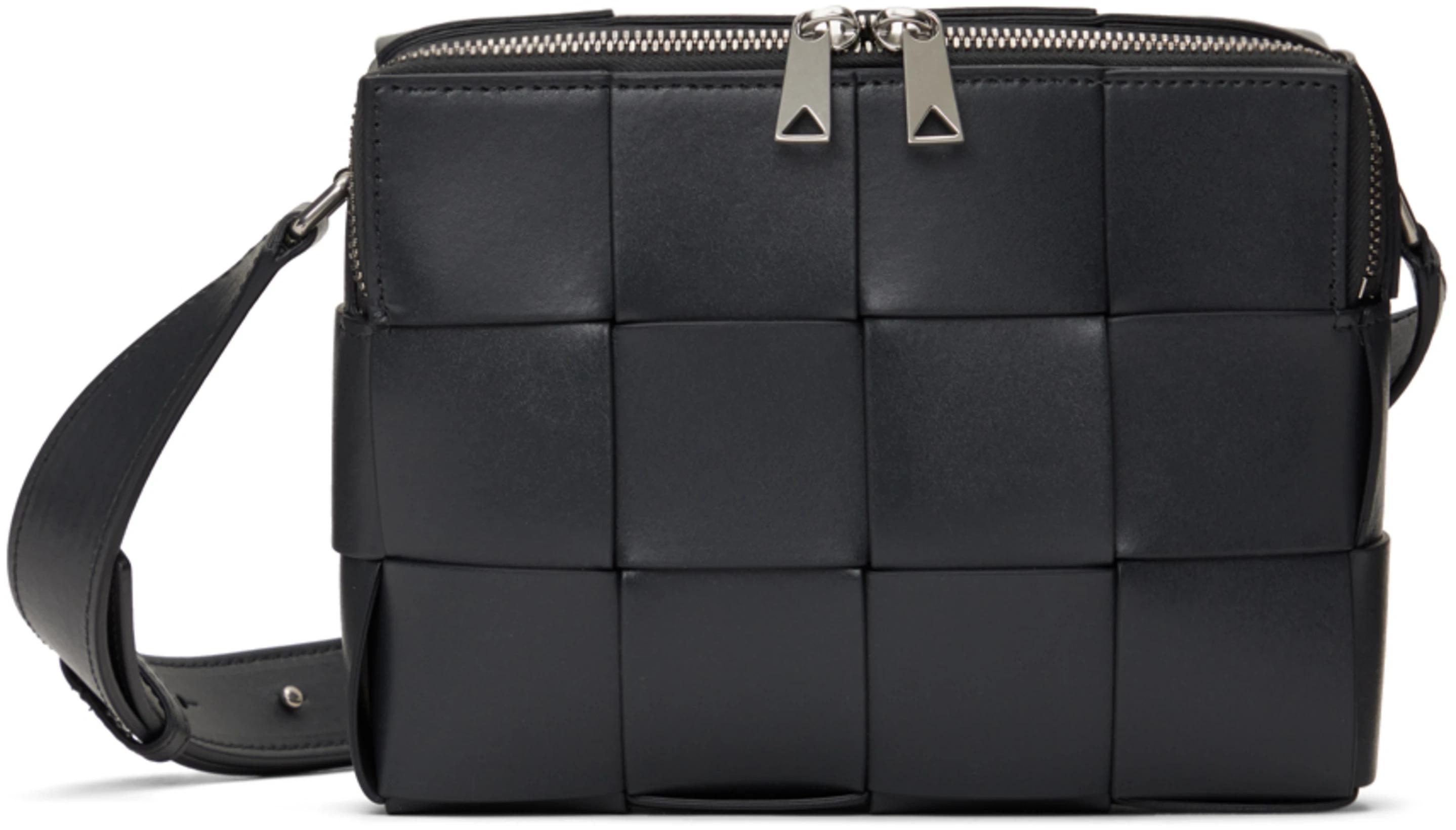Black Small Cassette Bag by BOTTEGA VENETA