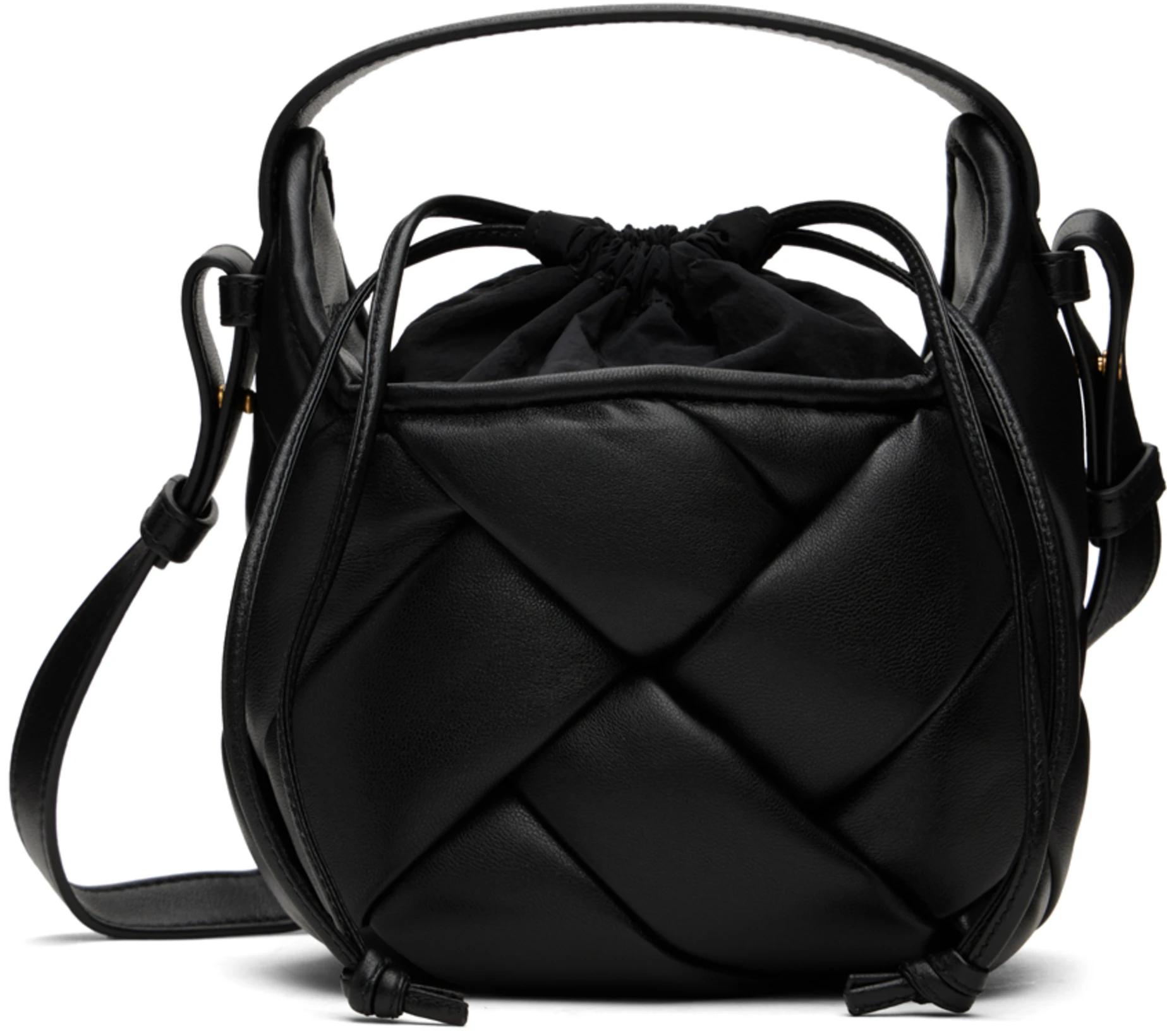 Black Small Helmet Bag by BOTTEGA VENETA
