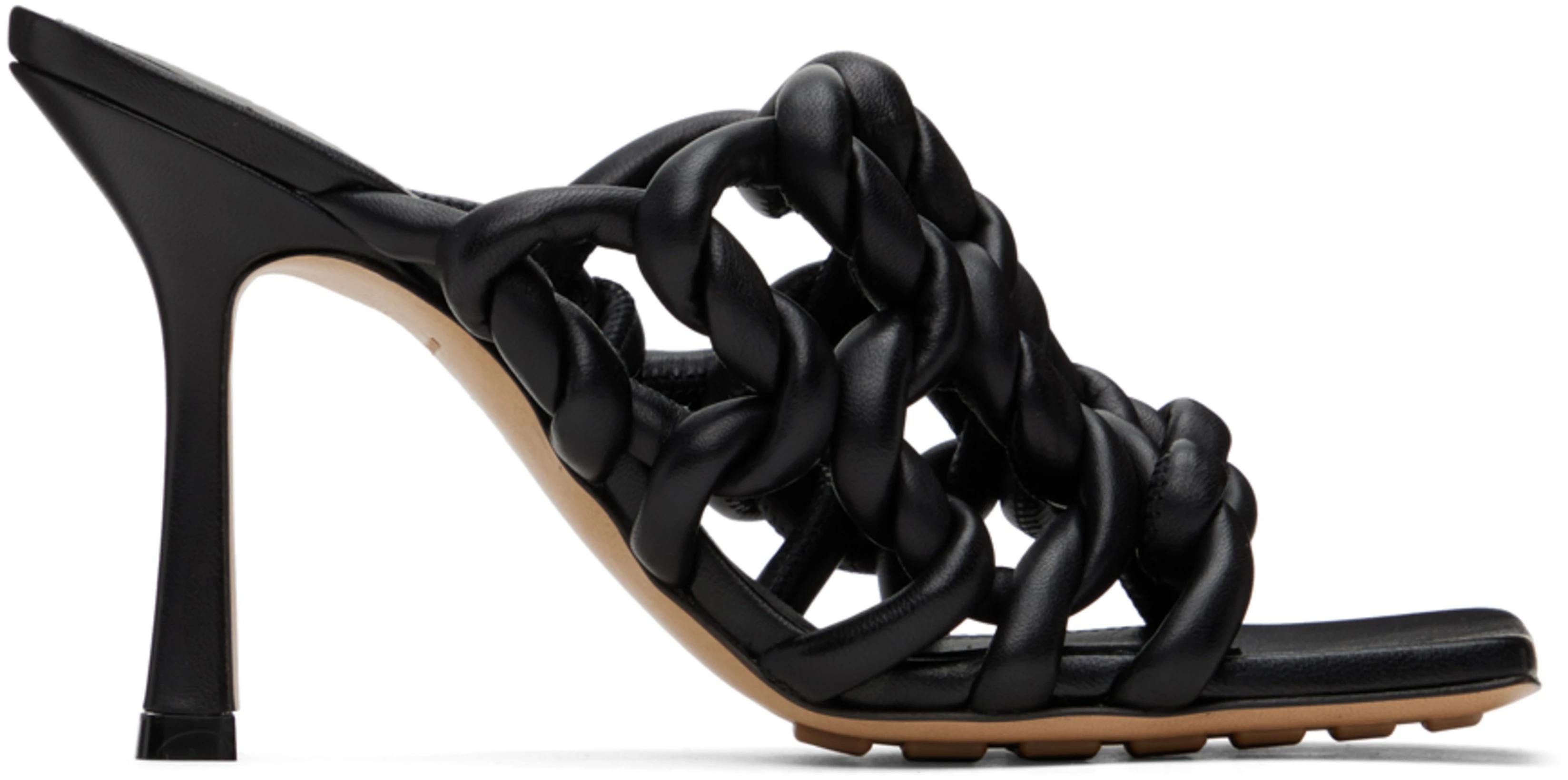 Black Stretch Mules by BOTTEGA VENETA