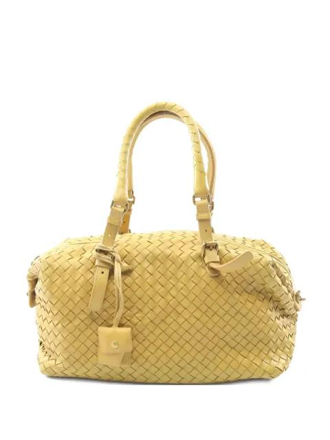 Boston Intrecciato-leather tote bag by BOTTEGA VENETA 