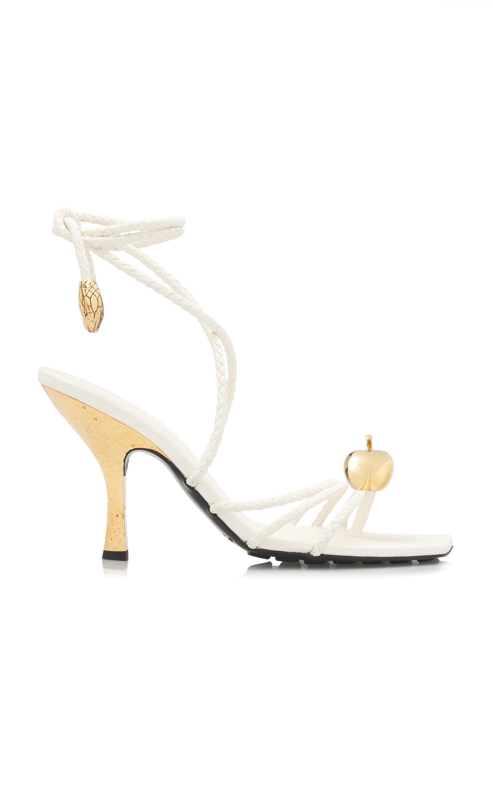 Bottega Veneta Adam Lace-Up Leather Sandals - Moda Operandi by BOTTEGA VENETA